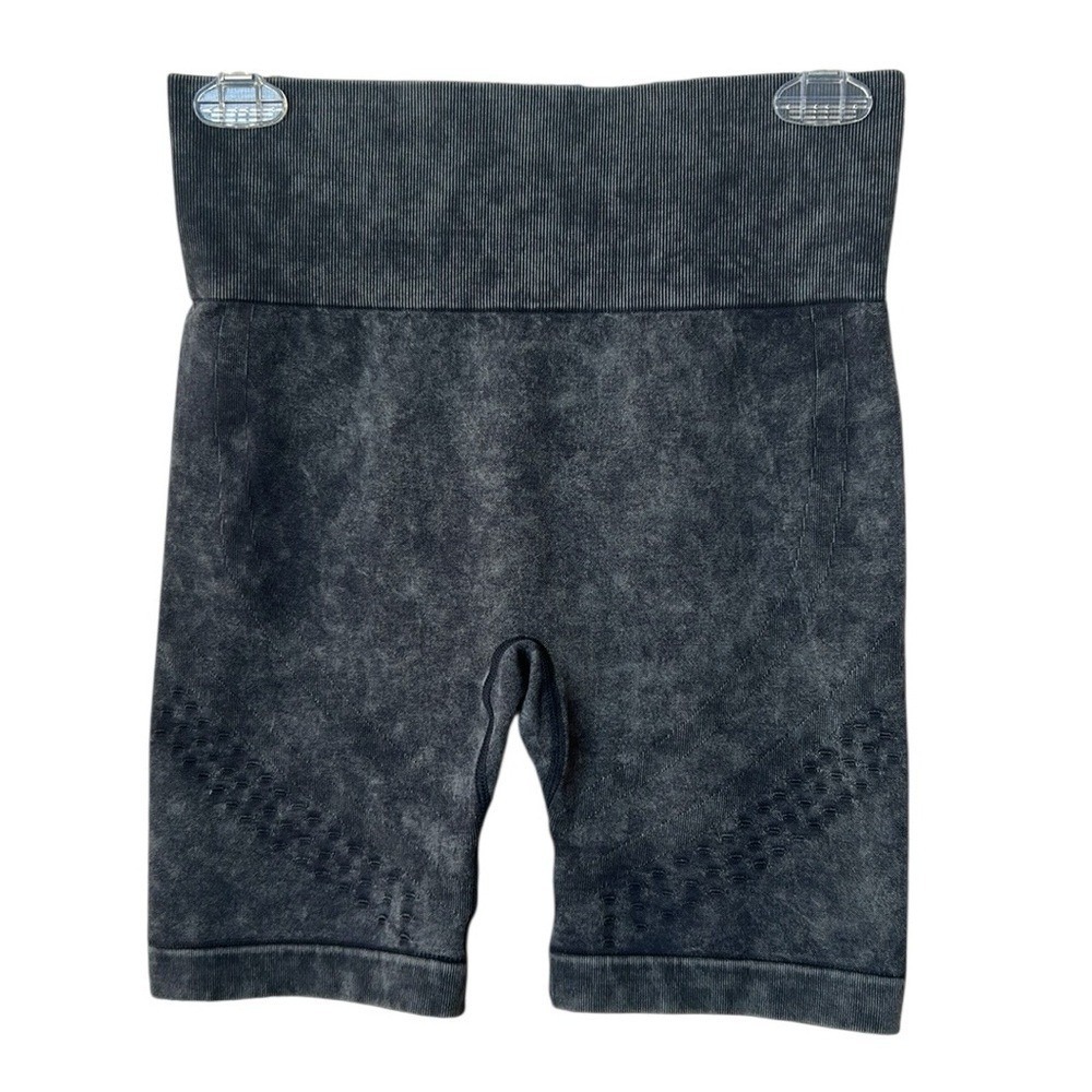 Wildfox Sweat Womens Biker‎ Shorts Seamless High Waist Athleisure Gray S
